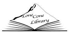 Lone Cone Library